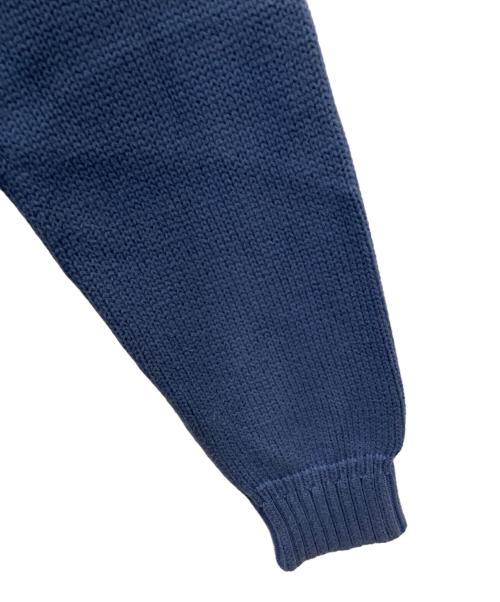 POLO RALPH LAUREN（ポロ・ラルフローレン）POLO RALPH LAUREN (ポロ・ラルフローレン) 厚手ニット ブルー サイズ:Mの古着・服飾アイテム