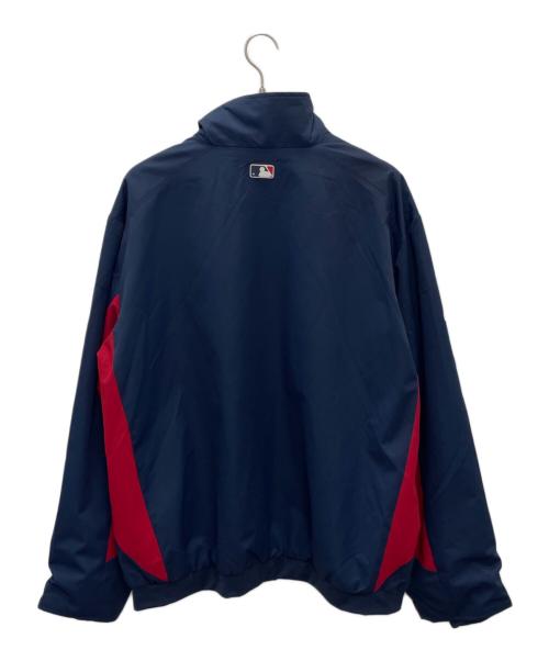 Majestic（マジェスティック）Majestic (マジェスティック) ベースボールジャケット ネイビー サイズ:XLの古着・服飾アイテム
