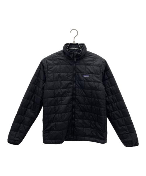 Patagonia（パタゴニア）Patagonia (パタゴニア) 「キッズ・ナノ・パフ・ブリック・キルト・ジャケット ブラック サイズ:XXL 未使用品の古着・服飾アイテム