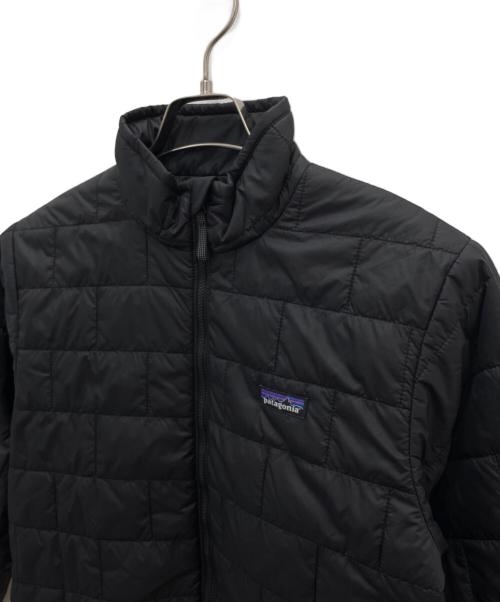 Patagonia（パタゴニア）Patagonia (パタゴニア) 「キッズ・ナノ・パフ・ブリック・キルト・ジャケット ブラック サイズ:XXL 未使用品の古着・服飾アイテム