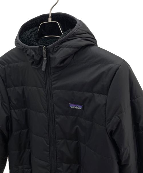 Patagonia（パタゴニア）Patagonia (パタゴニア) キッズ・リバーシブル・レディ・フレディ・フーディ ブラック サイズ:XXLの古着・服飾アイテム