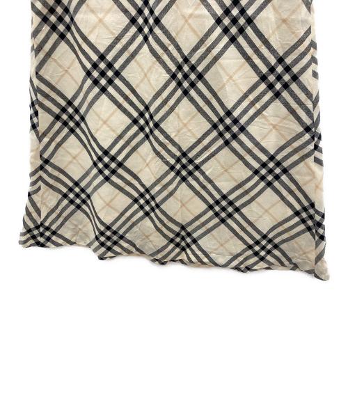 BURBERRY LONDON（バーバリーロンドン）BURBERRY LONDON (バーバリーロンドン) チェックスカート ベージュ サイズ:38の古着・服飾アイテム