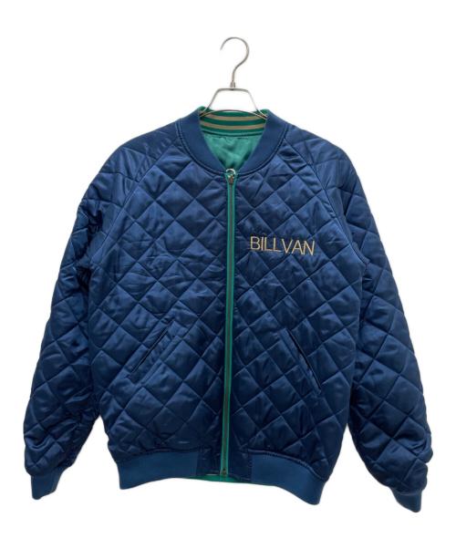 BILLVAN（ビルバン）BILLVAN (ビルバン) リバーシブルジャケット ブルー×グリーン サイズ:Lの古着・服飾アイテム