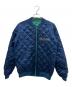 BILLVAN（ビルバン）の古着「リバーシブルジャケット」｜ブルー×グリーン