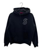 SUPREMEシュプリーム）の古着「Sロゴパーカー」｜ブラック