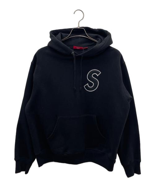SUPREME（シュプリーム）Supreme (シュプリーム) Sロゴパーカー ブラック サイズ:Sの古着・服飾アイテム