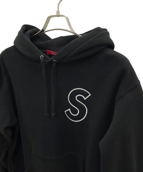SUPREME（シュプリーム）Supreme (シュプリーム) Sロゴパーカー ブラック サイズ:Sの古着・服飾アイテム