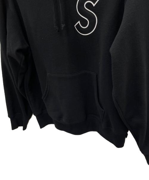 SUPREME（シュプリーム）Supreme (シュプリーム) Sロゴパーカー ブラック サイズ:Sの古着・服飾アイテム
