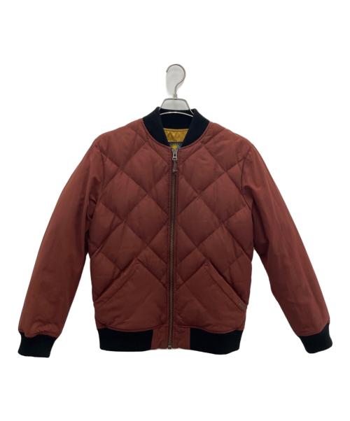 Eddie Bauer（エディーバウアー）Eddie Bauer (エディーバウアー) スカイライナーダウンジャケット ブラウン サイズ:Sの古着・服飾アイテム