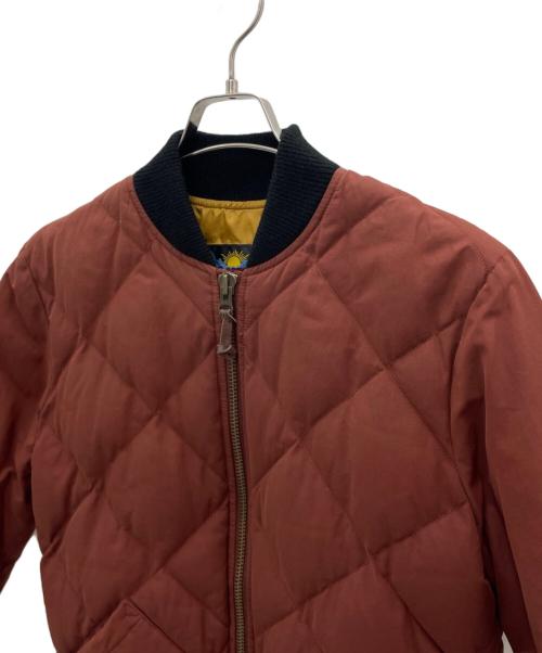 Eddie Bauer（エディーバウアー）Eddie Bauer (エディーバウアー) スカイライナーダウンジャケット ブラウン サイズ:Sの古着・服飾アイテム