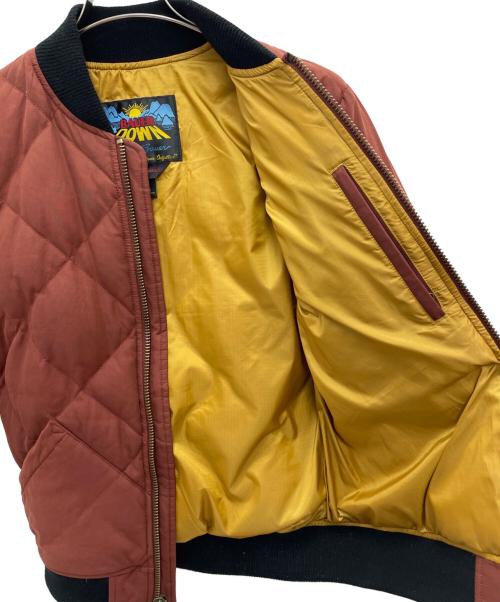 Eddie Bauer（エディーバウアー）Eddie Bauer (エディーバウアー) スカイライナーダウンジャケット ブラウン サイズ:Sの古着・服飾アイテム