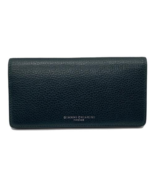 GIANNI CHIARINI（ジャンニ キアリーニ）GIANNI CHIARINI (ジャンニ キアリーニ) 長財布 ブラックの古着・服飾アイテム