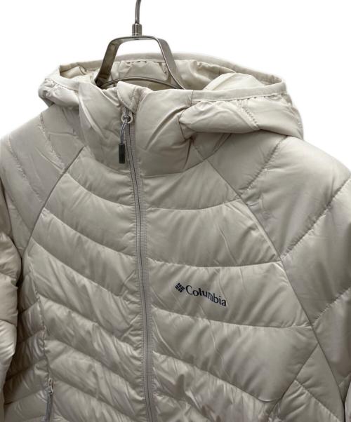 Columbia（コロンビア）Columbia (コロンビア) フーデッドジャケット アイボリー サイズ:Lの古着・服飾アイテム