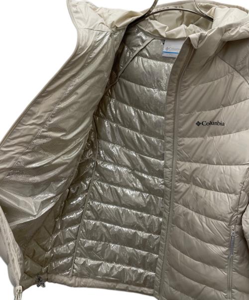 Columbia（コロンビア）Columbia (コロンビア) フーデッドジャケット アイボリー サイズ:Lの古着・服飾アイテム