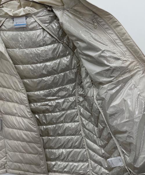 Columbia（コロンビア）Columbia (コロンビア) フーデッドジャケット アイボリー サイズ:Lの古着・服飾アイテム