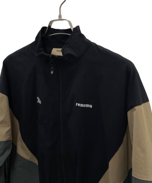 renoma（レノマ）renoma (レノマ) ナイロンジャケット ブラック サイズ:Mの古着・服飾アイテム