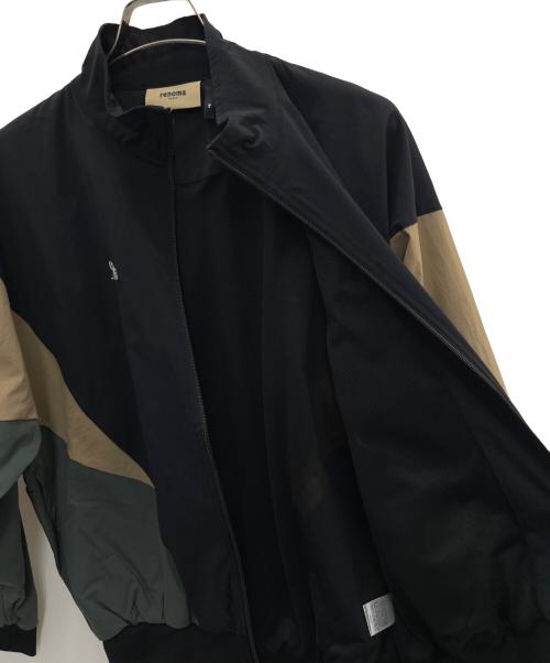 renoma（レノマ）renoma (レノマ) ナイロンジャケット ブラック サイズ:Mの古着・服飾アイテム