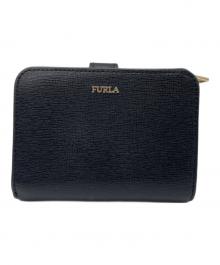 FURLA（フルラ）の古着「2つ折り財布」｜ブラック