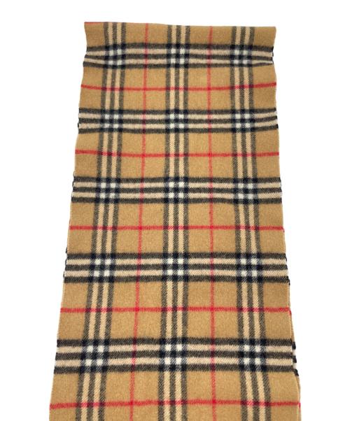 Burberry's（バーバリーズ）Burberry's (バーバリーズ) マフラー ブラウンの古着・服飾アイテム