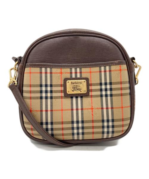 Burberry's（バーバリーズ）Burberry's (バーバリーズ) ショルダーバッグ ブラウンの古着・服飾アイテム
