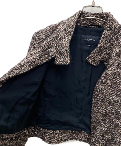 BURBERRY LONDON（バーバリーロンドン）BURBERRY LONDON (バーバリーロンドン) ツイードジャケット ピンク サイズ:40の古着・服飾アイテム