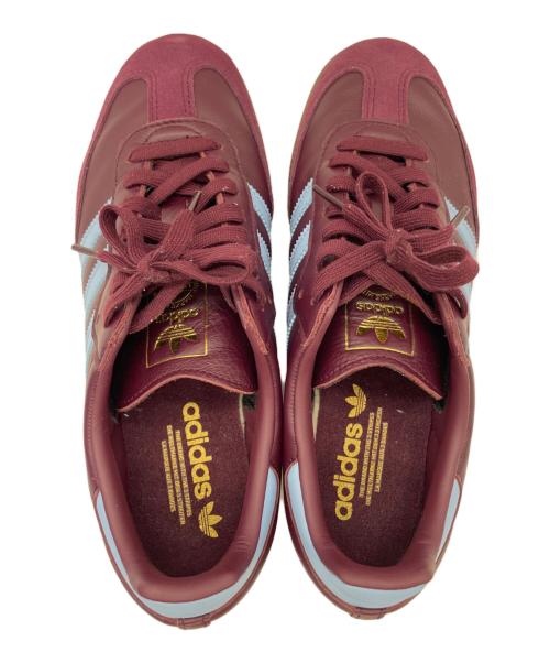 adidas（アディダス）adidas (アディダス) ローカットスニーカー レッド サイズ:27の古着・服飾アイテム