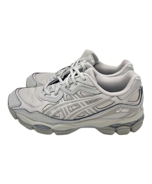 asics（アシックス）asics (アシックス) ローカットスニーカー グレー サイズ:27の古着・服飾アイテム