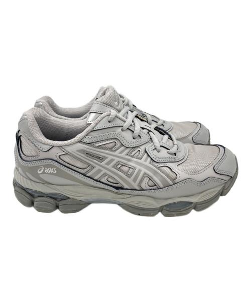 asics（アシックス）asics (アシックス) ローカットスニーカー グレー サイズ:27の古着・服飾アイテム