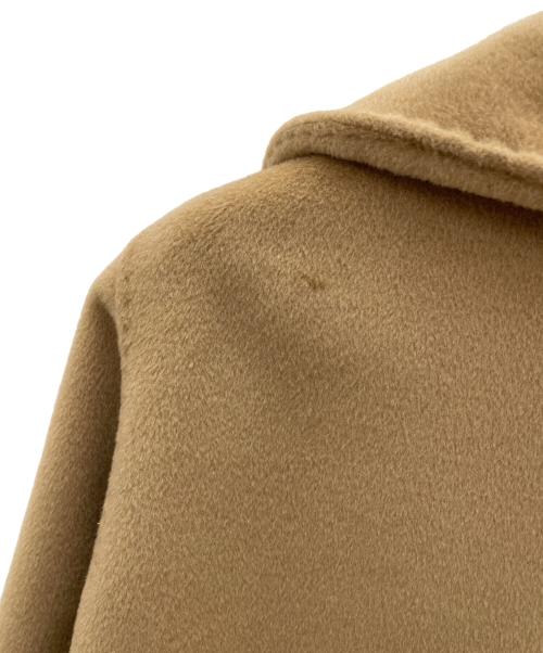 MaxMara（マックスマーラ）MaxMara (マックスマーラ) ウールハーフコート ブラウン サイズ:Mの古着・服飾アイテム