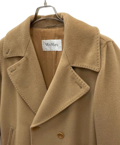 MaxMara（マックスマーラ）MaxMara (マックスマーラ) ウールハーフコート ブラウン サイズ:Mの古着・服飾アイテム