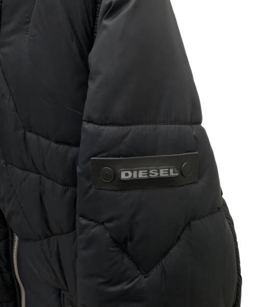 DIESEL（ディーゼル）DIESEL (ディーゼル) 中綿ジャケット ブラック サイズ:Sの古着・服飾アイテム