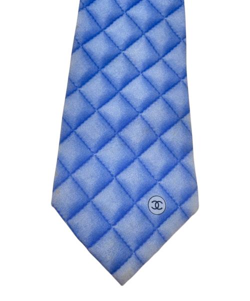 CHANEL（シャネル）CHANEL (シャネル) ネクタイ ブルー サイズ:不明の古着・服飾アイテム