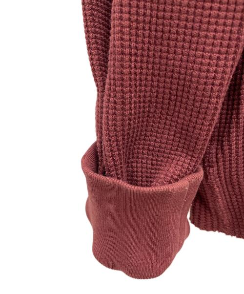 ARIES（アリーズ）ARIES (アリーズ) 長袖カットソー レッド サイズ:Sの古着・服飾アイテム