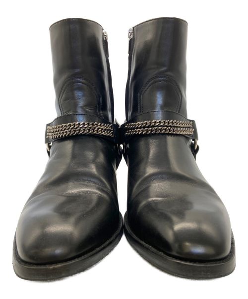 Saint Laurent Paris（サンローランパリ）Saint Laurent Paris (サンローランパリ) サイドジップブーツ ブラック サイズ:41　1/2の古着・服飾アイテム