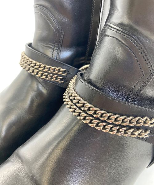 Saint Laurent Paris（サンローランパリ）Saint Laurent Paris (サンローランパリ) サイドジップブーツ ブラック サイズ:41　1/2の古着・服飾アイテム