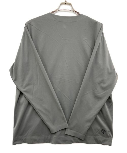 DESCENTE（デサント）DESCENTE (デサント) ストレッチタッチカーディガン グレー サイズ:O 未使用品の古着・服飾アイテム