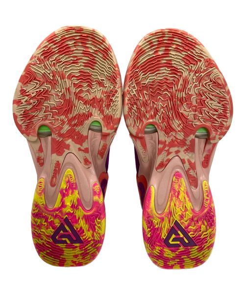 NIKE（ナイキ）NIKE (ナイキ) バスケットシューズ ピンク×パープル サイズ:27.5cmの古着・服飾アイテム