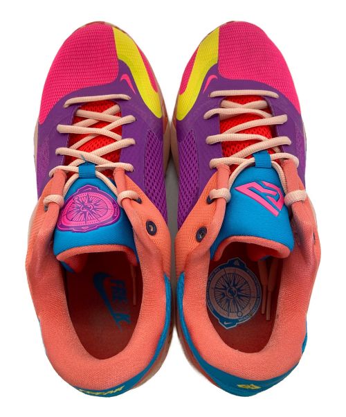 NIKE（ナイキ）NIKE (ナイキ) バスケットシューズ ピンク×パープル サイズ:27.5cmの古着・服飾アイテム