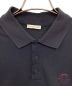 中古・古着 MONCLER (モンクレール) ポロシャツ ネイビー サイズ:Ｓ：9000円