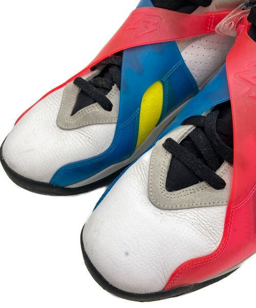 NIKE（ナイキ）NIKE (ナイキ) バスケットスニーカー ホワイト×レッド×ブルー サイズ:28cmの古着・服飾アイテム