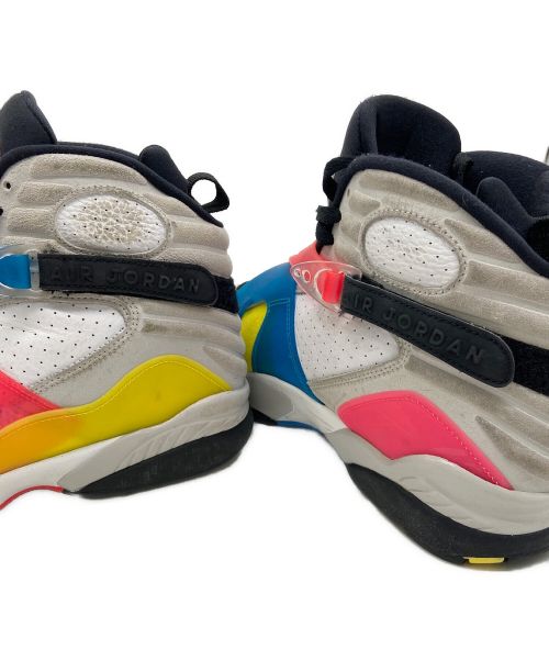 NIKE（ナイキ）NIKE (ナイキ) バスケットスニーカー ホワイト×レッド×ブルー サイズ:28cmの古着・服飾アイテム