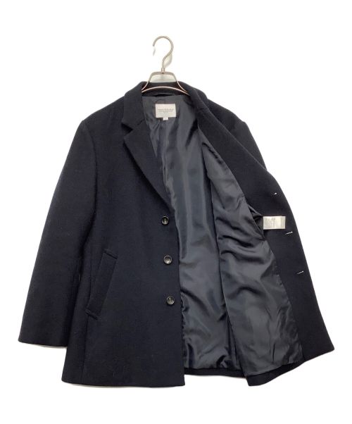 URBAN RESEARCH（アーバンリサーチ）URBAN RESEARCH (アーバンリサーチ) ウール混コート ネイビー サイズ:Lの古着・服飾アイテム