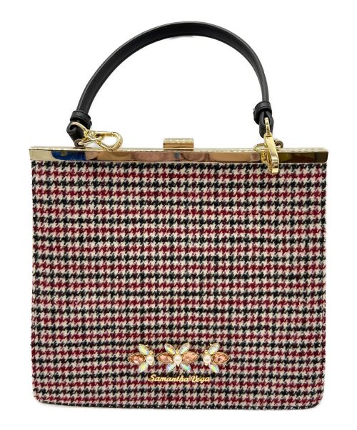 Samantha Vega（サマンサベガ）Samantha Vega (サマンサベガ) ハンドバッグ ワインレッドの古着・服飾アイテム