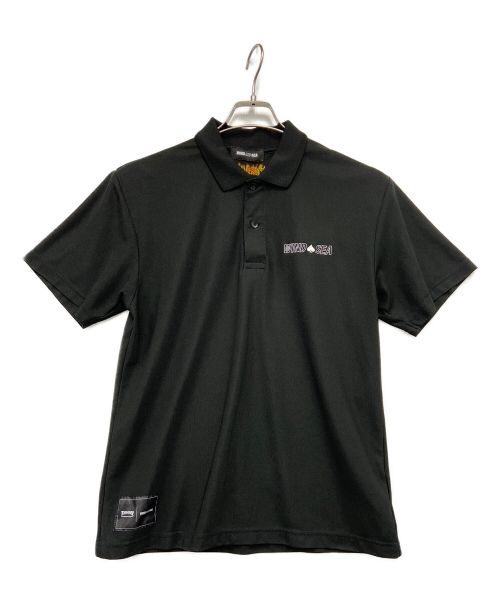 WIND AND SEA×THRASHER（ウィンダンシー×スラッシャー）WIND AND SEA×THRASHER (ウィンダンシー×スラッシャー) ポロシャツ ブラック サイズ:Sの古着・服飾アイテム