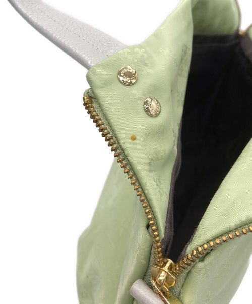 russet（ラシット）russet (ラシット) ハンドバッグ ライトグリーンの古着・服飾アイテム