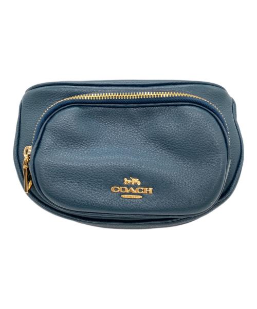COACH（コーチ）COACH (コーチ) ウエストバッグ ネイビーの古着・服飾アイテム
