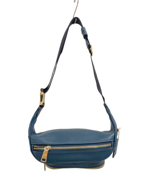 COACH（コーチ）COACH (コーチ) ウエストバッグ ネイビーの古着・服飾アイテム