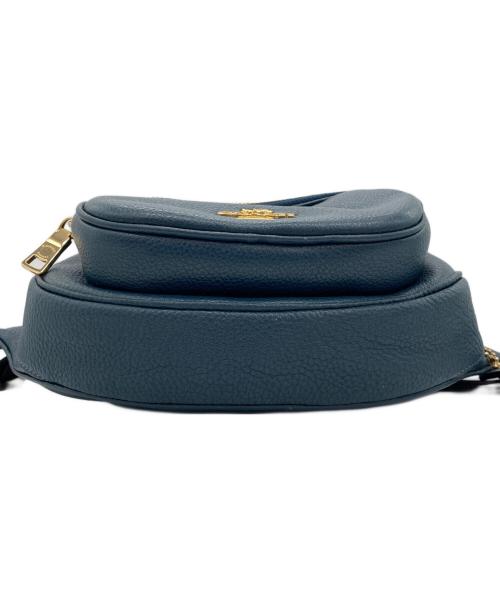 COACH（コーチ）COACH (コーチ) ウエストバッグ ネイビーの古着・服飾アイテム