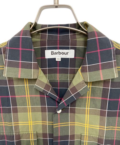 Barbour（バブアー）Barbour (バブアー) チェックシャツ グリーン サイズ:36の古着・服飾アイテム