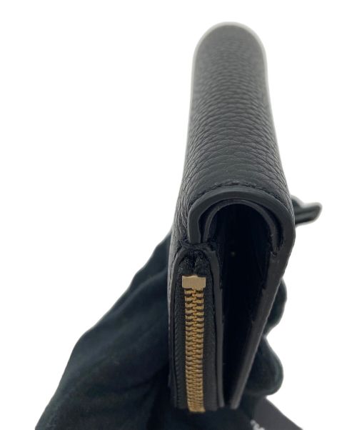 MARC JACOBS（マークジェイコブズ）MARC JACOBS (マーク ジェイコブス) 2つ折り財布 ブラックの古着・服飾アイテム